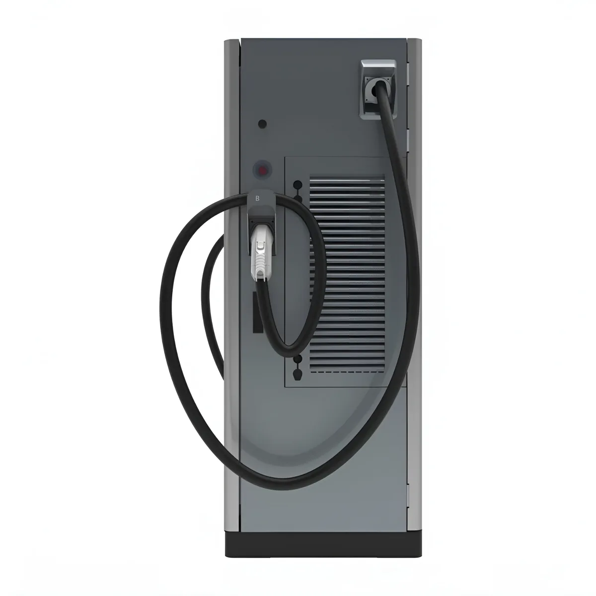 Beamcharger X – Seitenansicht mit CCS2-Kabel